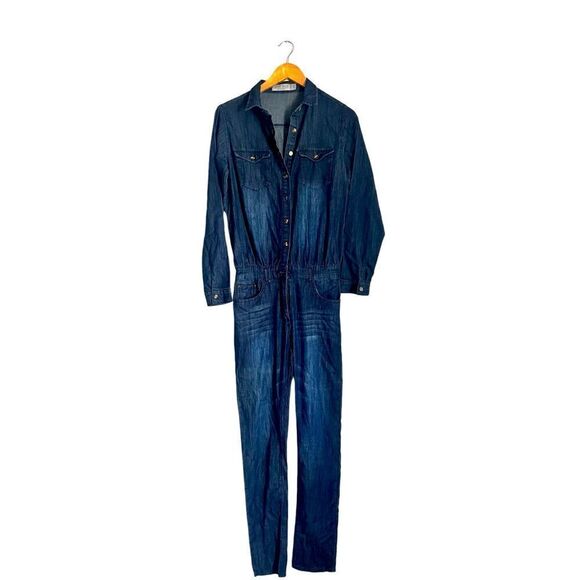 Judy Blue Denim Jumpsuit - Picture 1 of 5